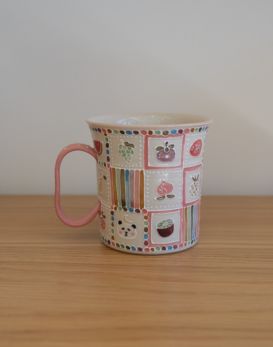 Panda & Fruit Series Mug