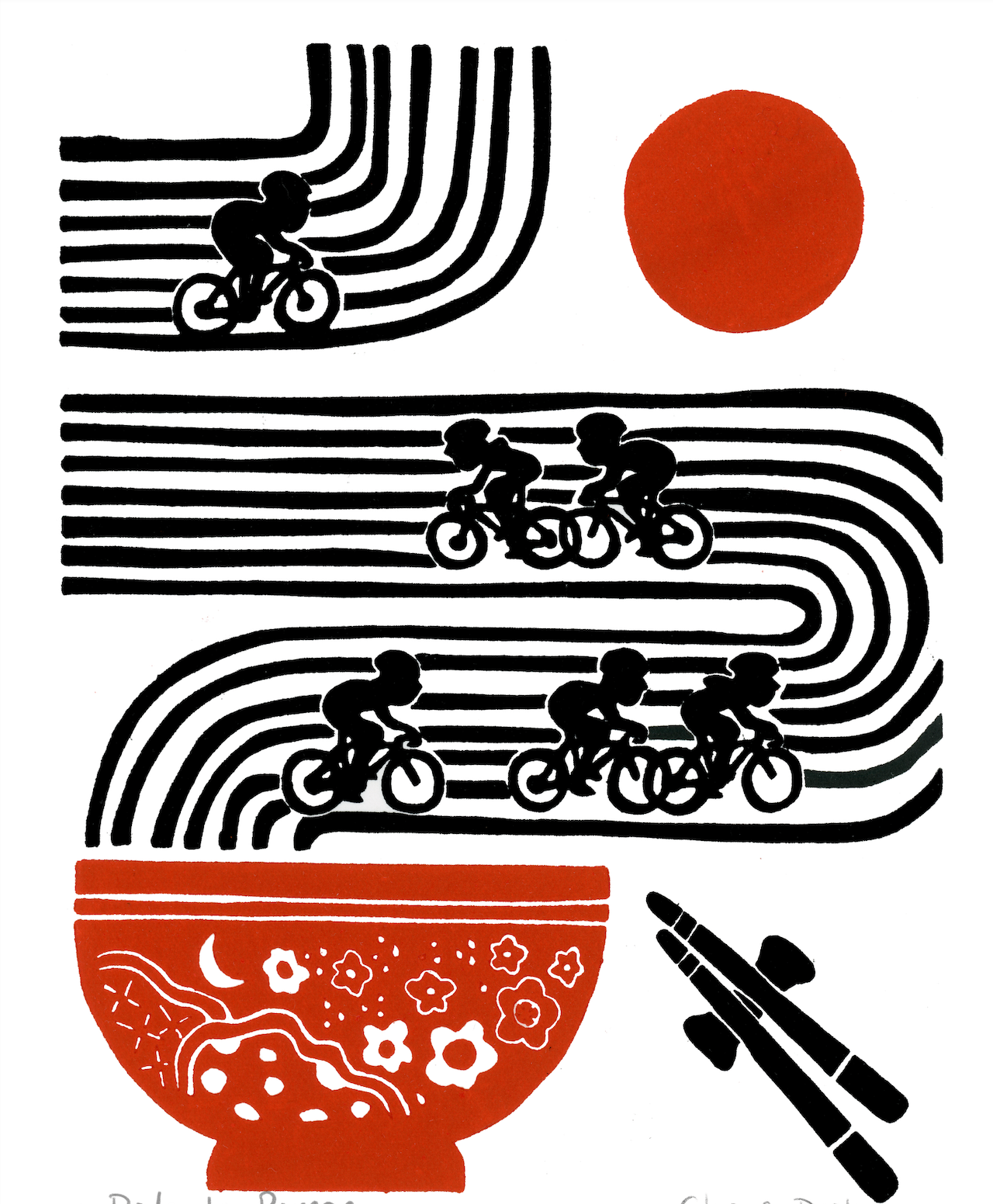 Poster - Ride to ramen