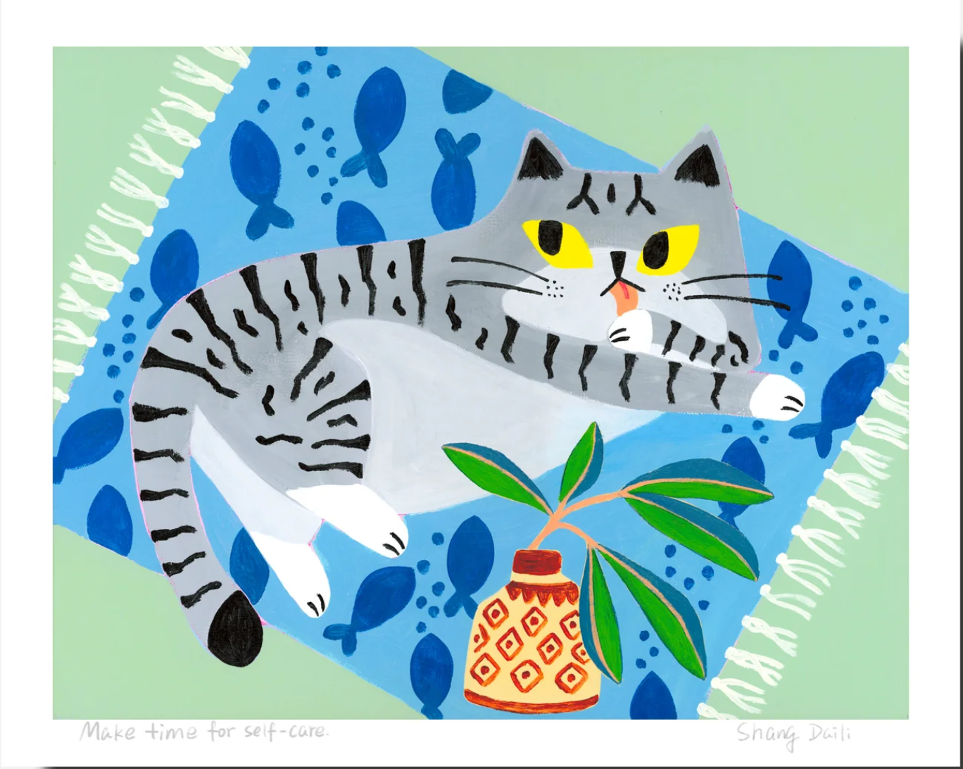 Print -  Make Time for Self care