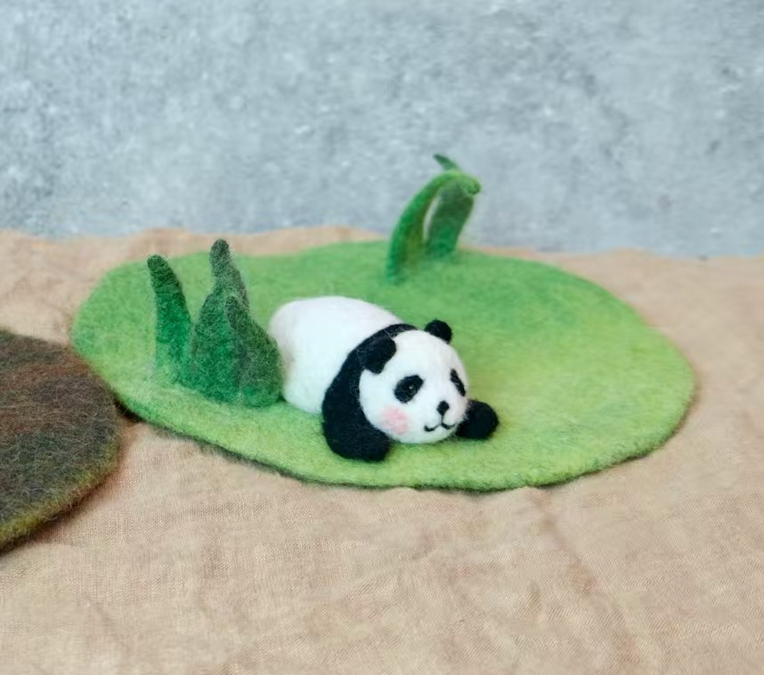 Felt Panda Coaster