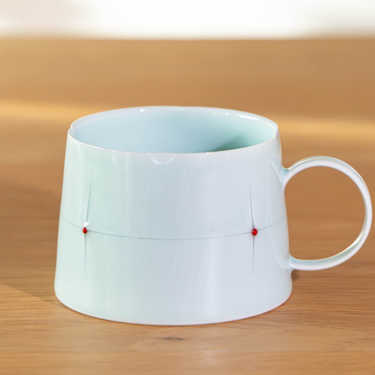 Handcrafted Celadon Ceramic Mug