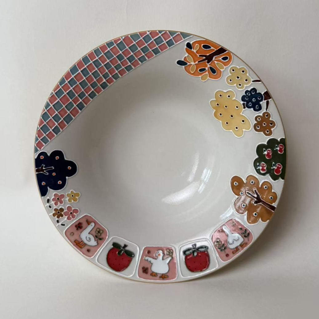 Harvest Round Plate