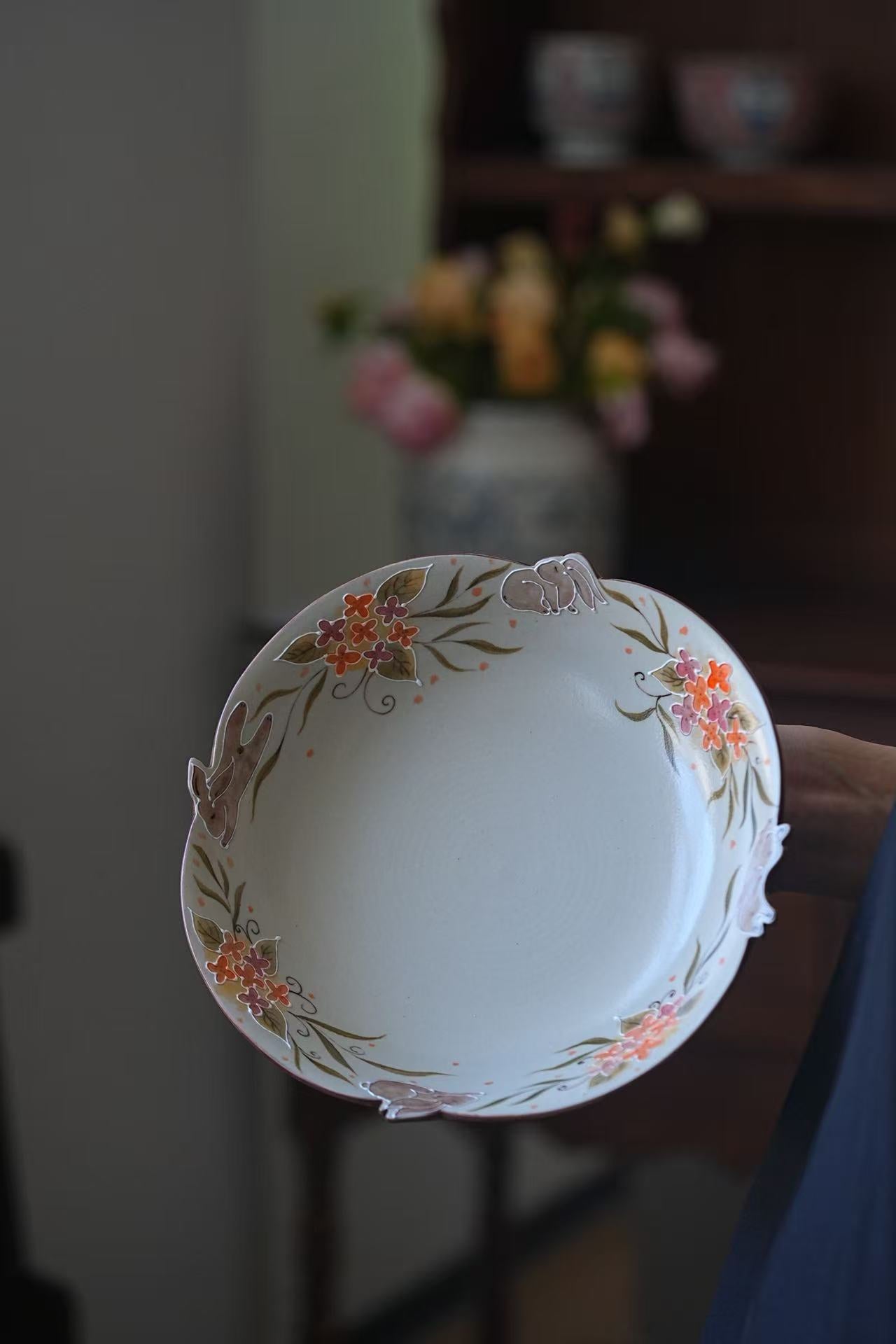 Osmanthus Bunny Plate