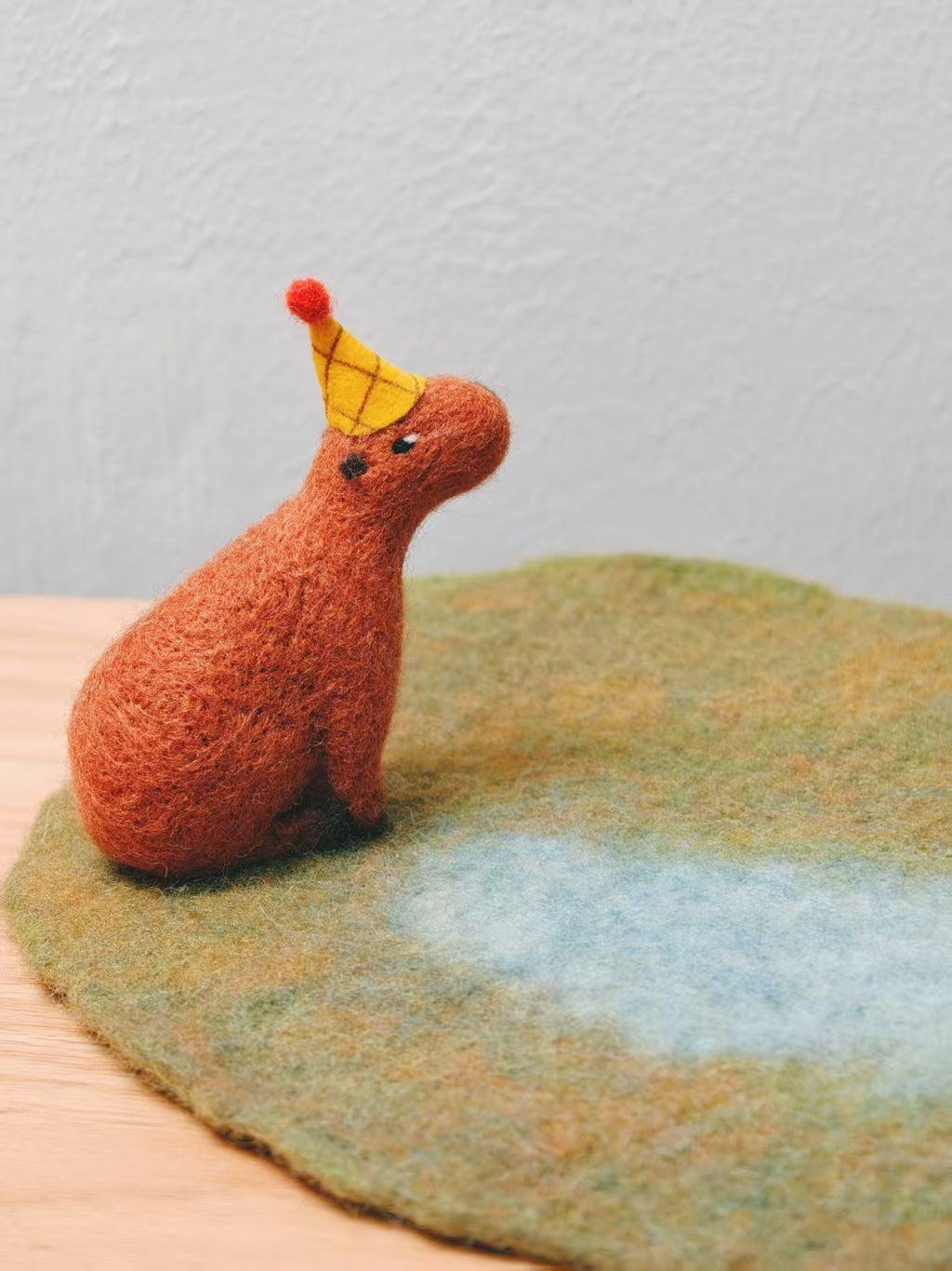 Felt Capybara Coaster