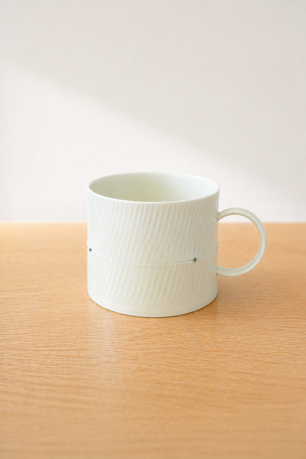 Handcrafted Apple Glaze Ceramic Mug
