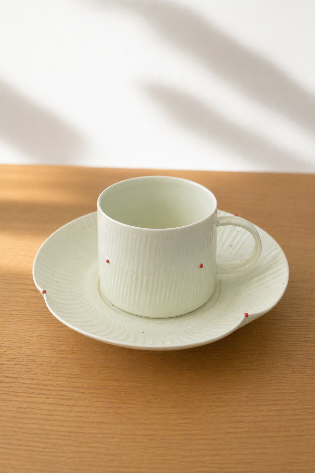 Handcrafted Plate Apple Glaze