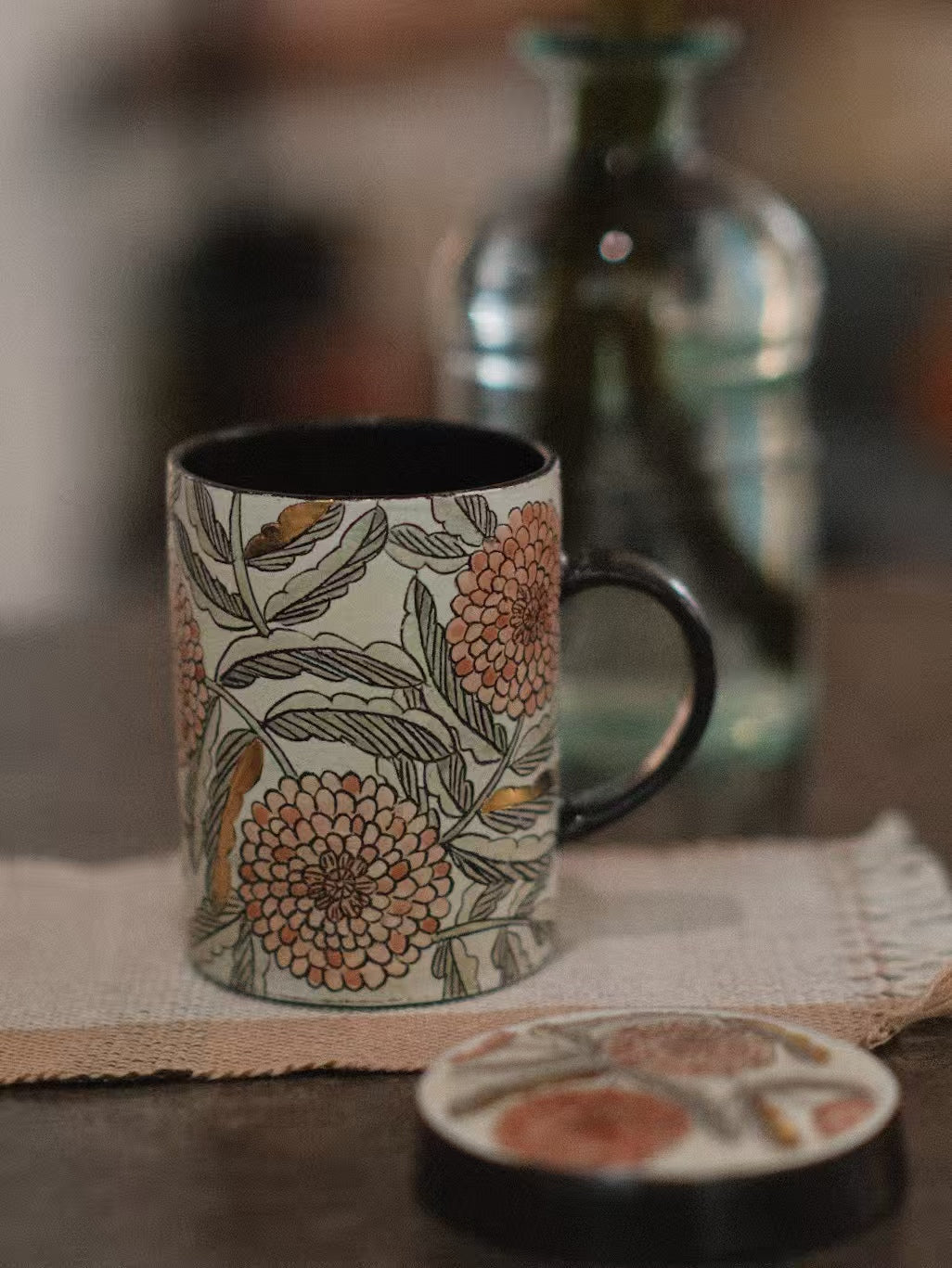 Handle Lid Cup - Dandelion