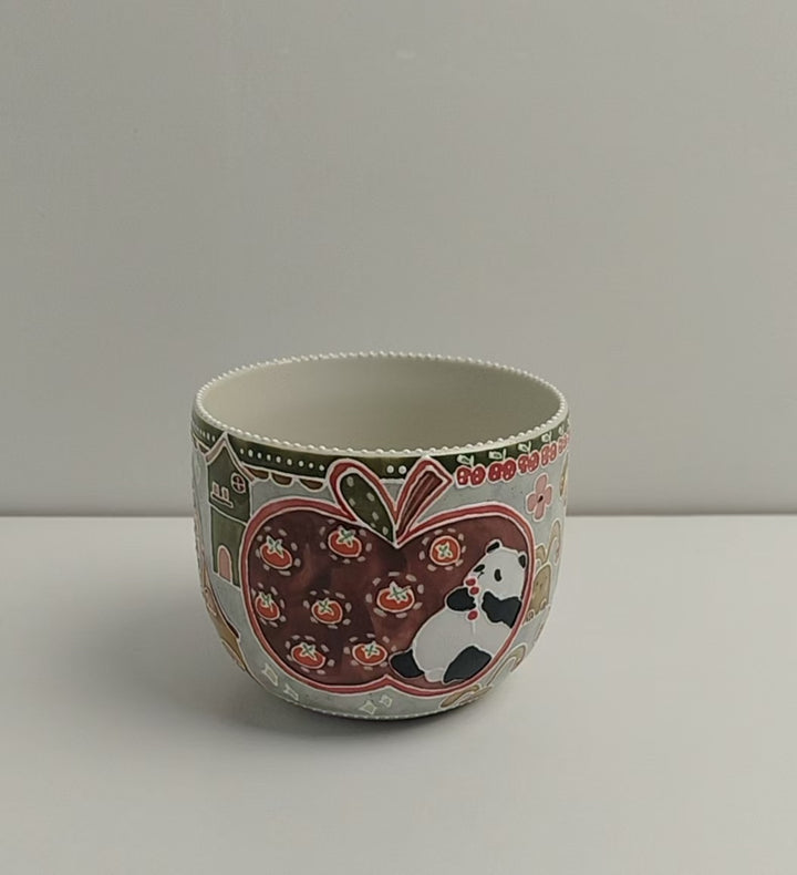 Assorted Apples Chubby Tumbler