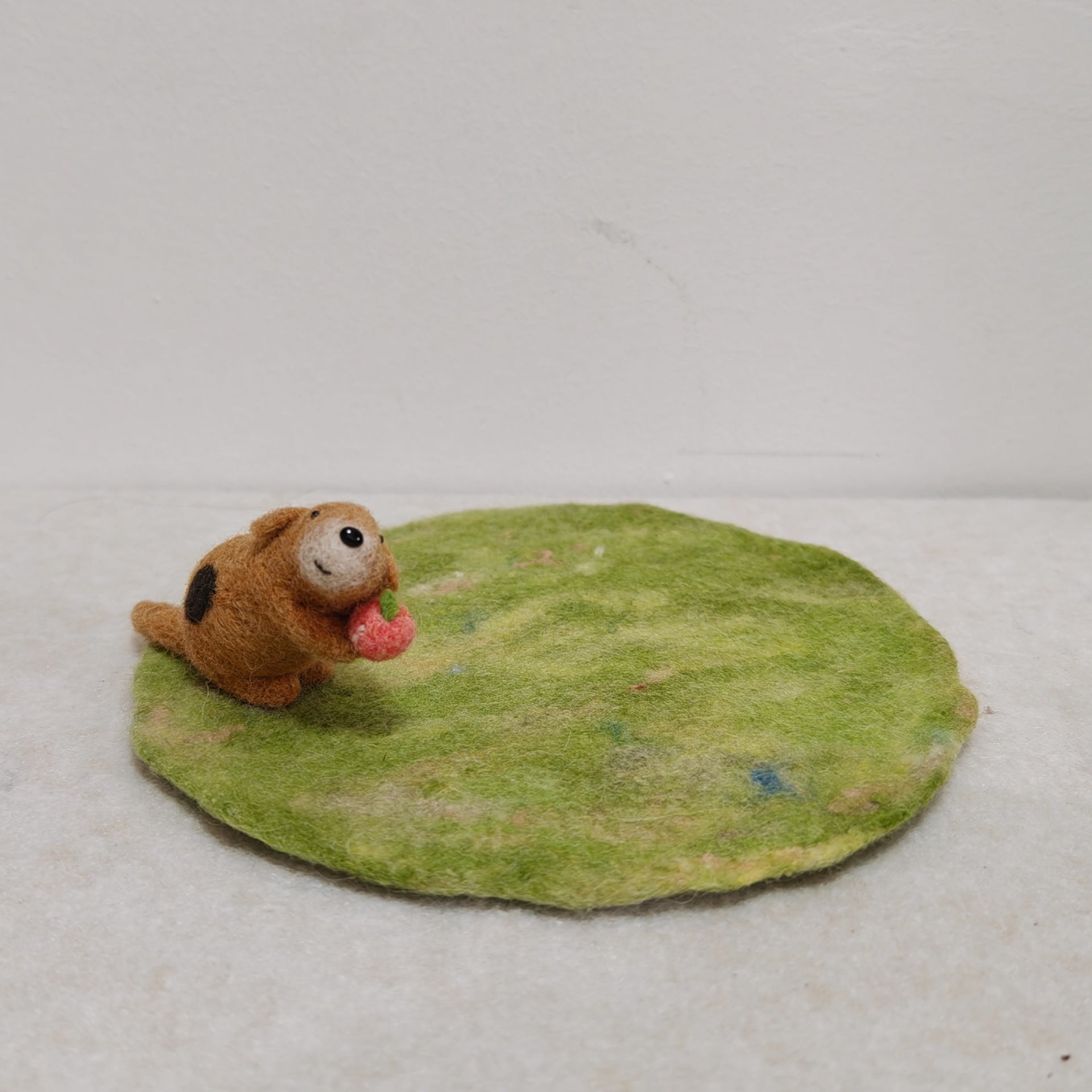 Felt Dog Coaster