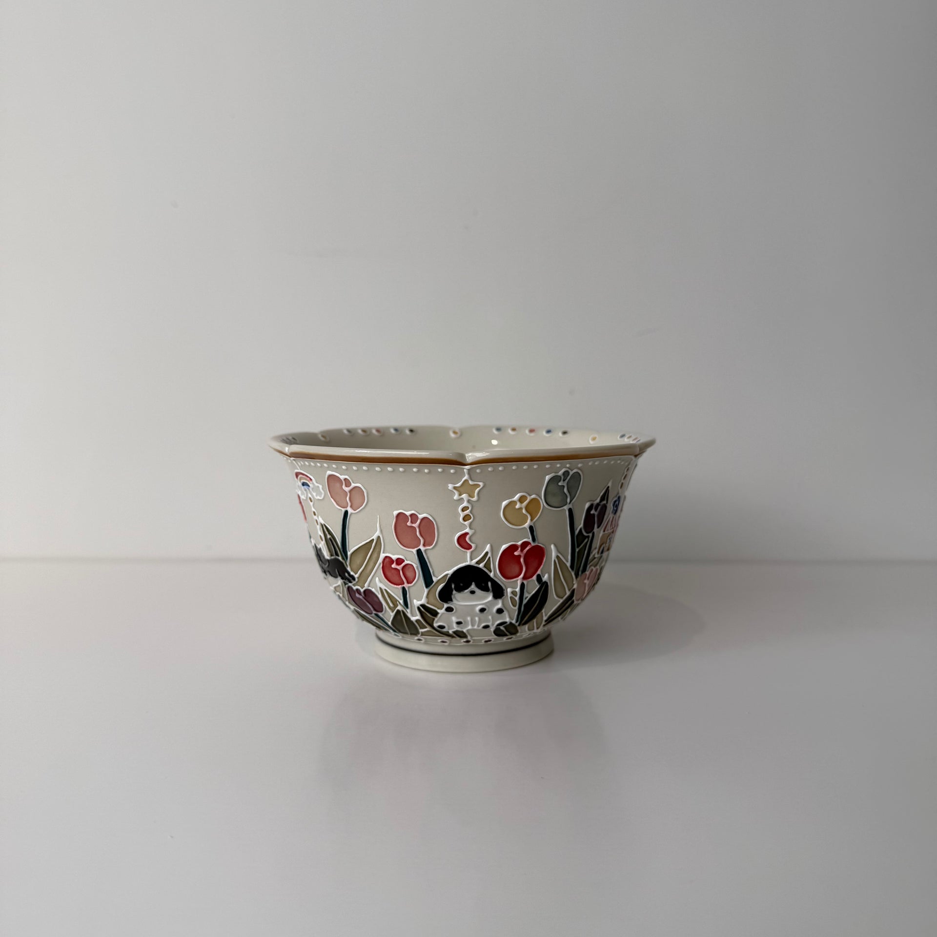 Tulip Panda Bowl