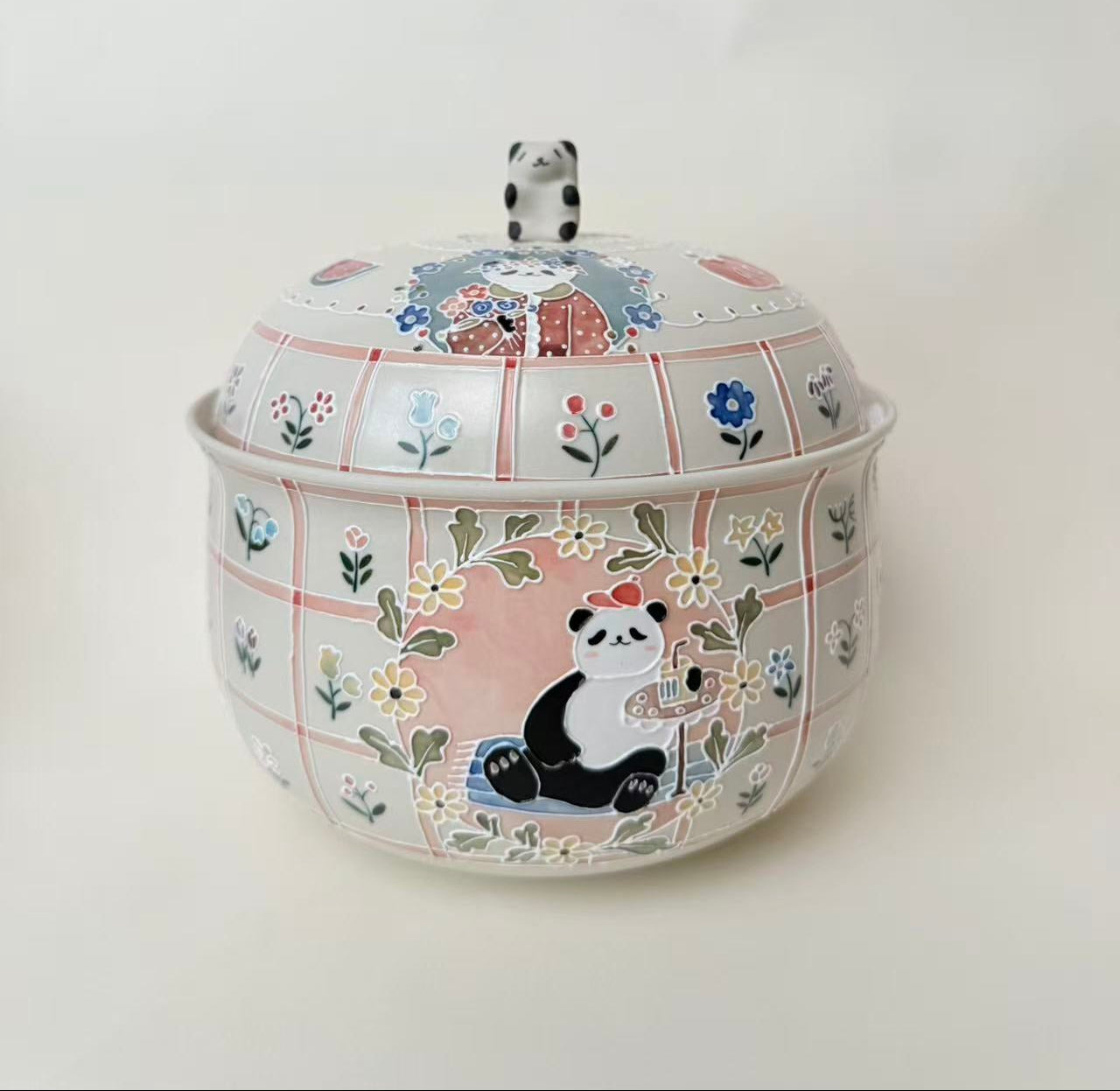 Jar – Panda Flower