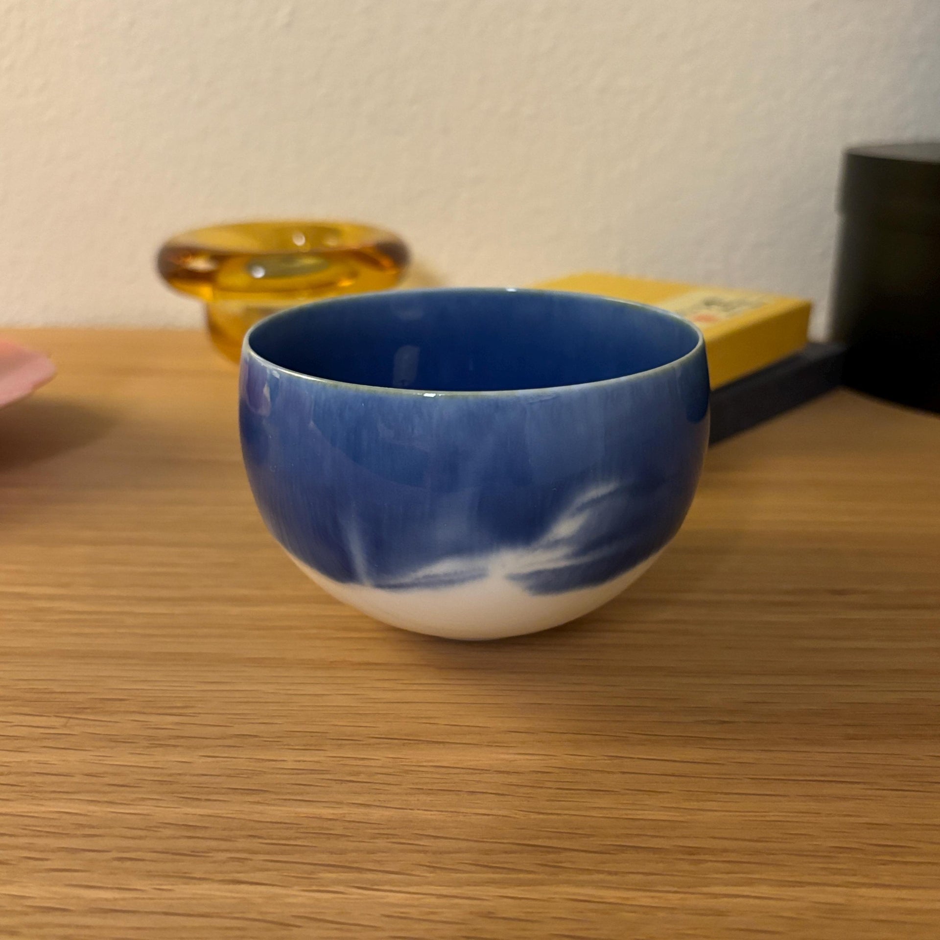 Indigo Dyed Handcrafted Cup Coffee Blue