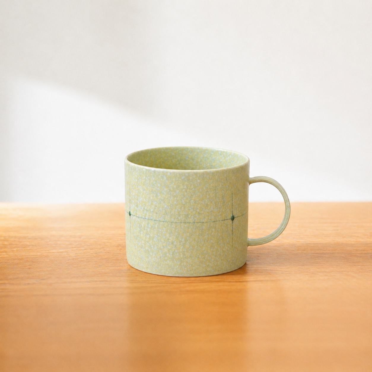 Handcrafted Wood Ash Glaze Ceramic Mug